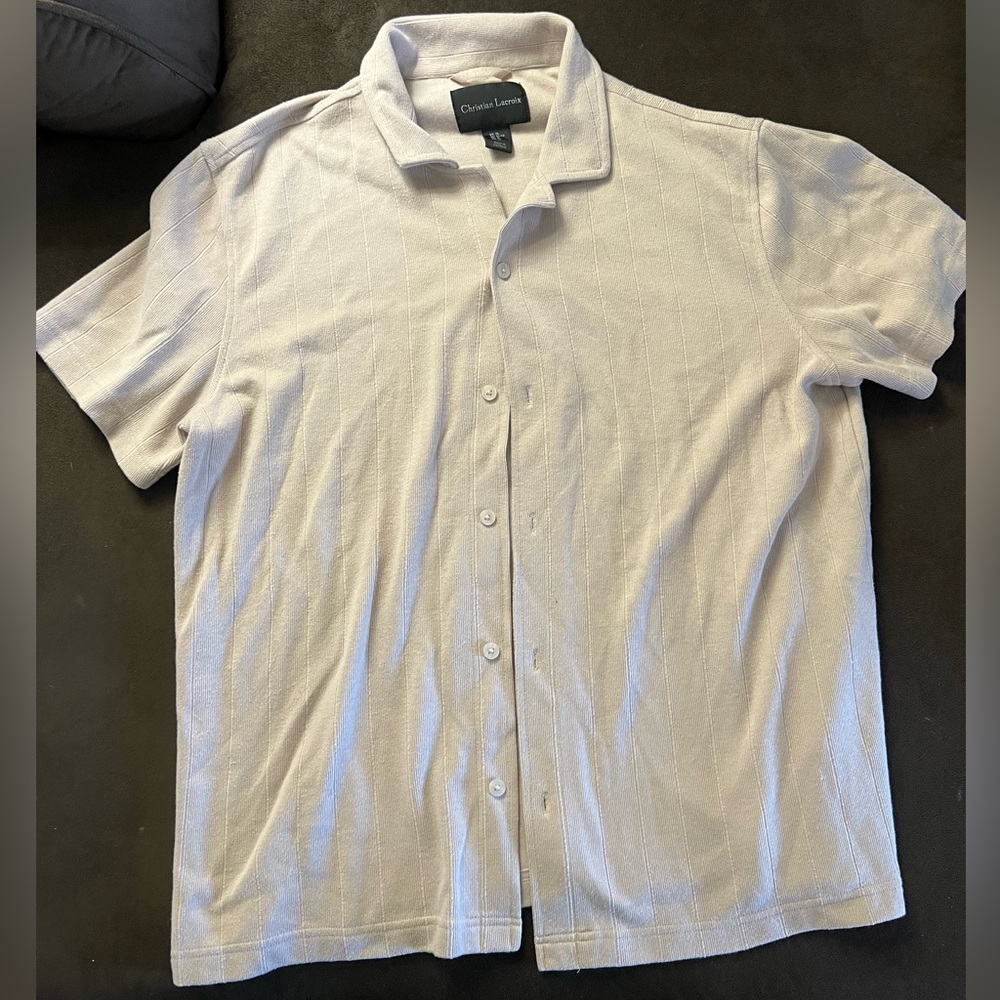 Christian Lacroix Casual Button Down Shirt- Men’s size XL
